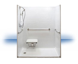 Walk in shower in Troy by Independent Home Products, LLC